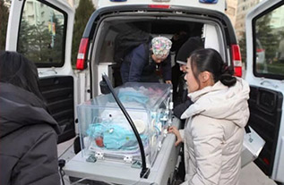 合作市妇婴监护型护送
